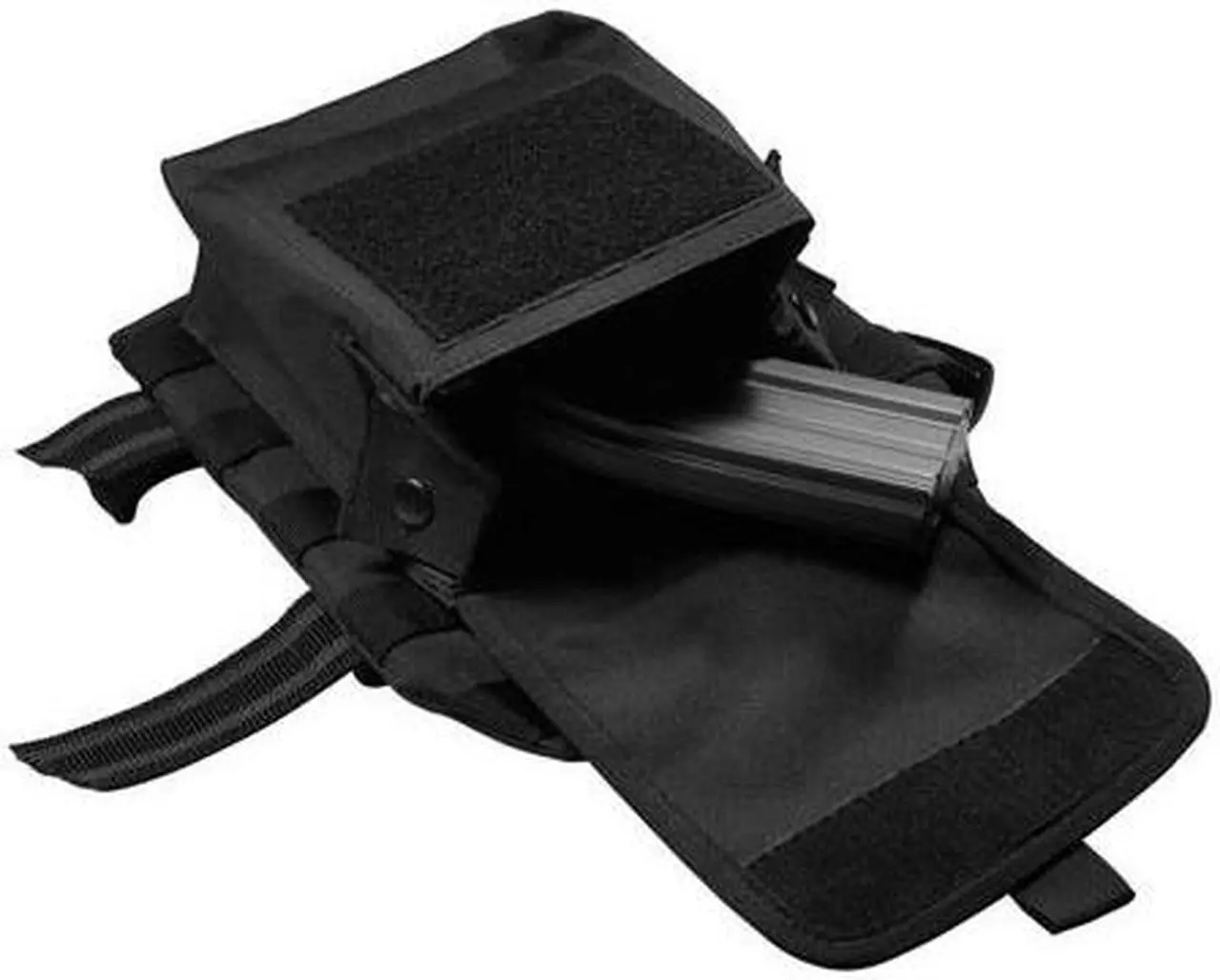 Alt view image 4 of 7 - Barska Loaded Gear VX-100 Tactical Vest and Leg Platform-Blk