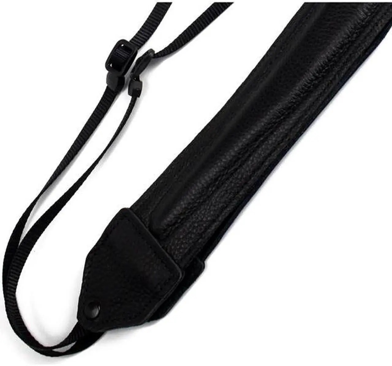 Alt view image 5 of 5 - Perri's Leathers CSL-11 Garment Leather Camera Strap, Black Ergonomic Padding