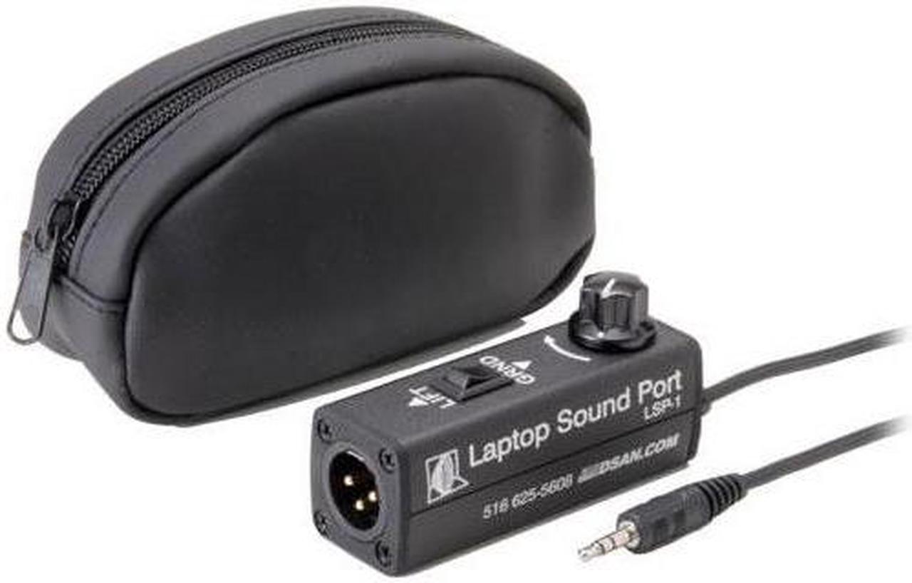 Main image of DSAN Laptop Sound Port Compact Adapter with Ground Lift Switch #LSP-1