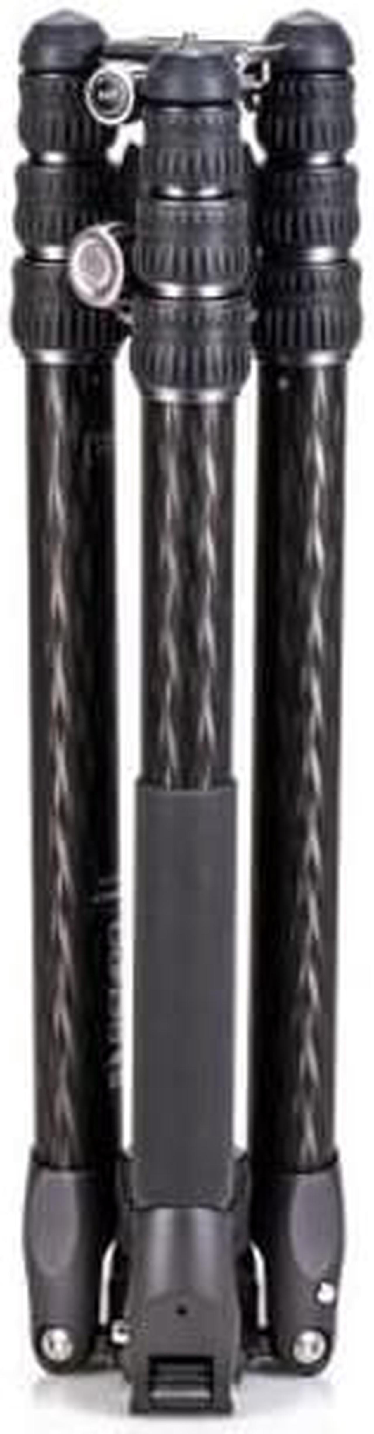 Alt view image 2 of 14 - Benro Rhino Carbon Fiber Three Series Travel Tripod with VX30 Head