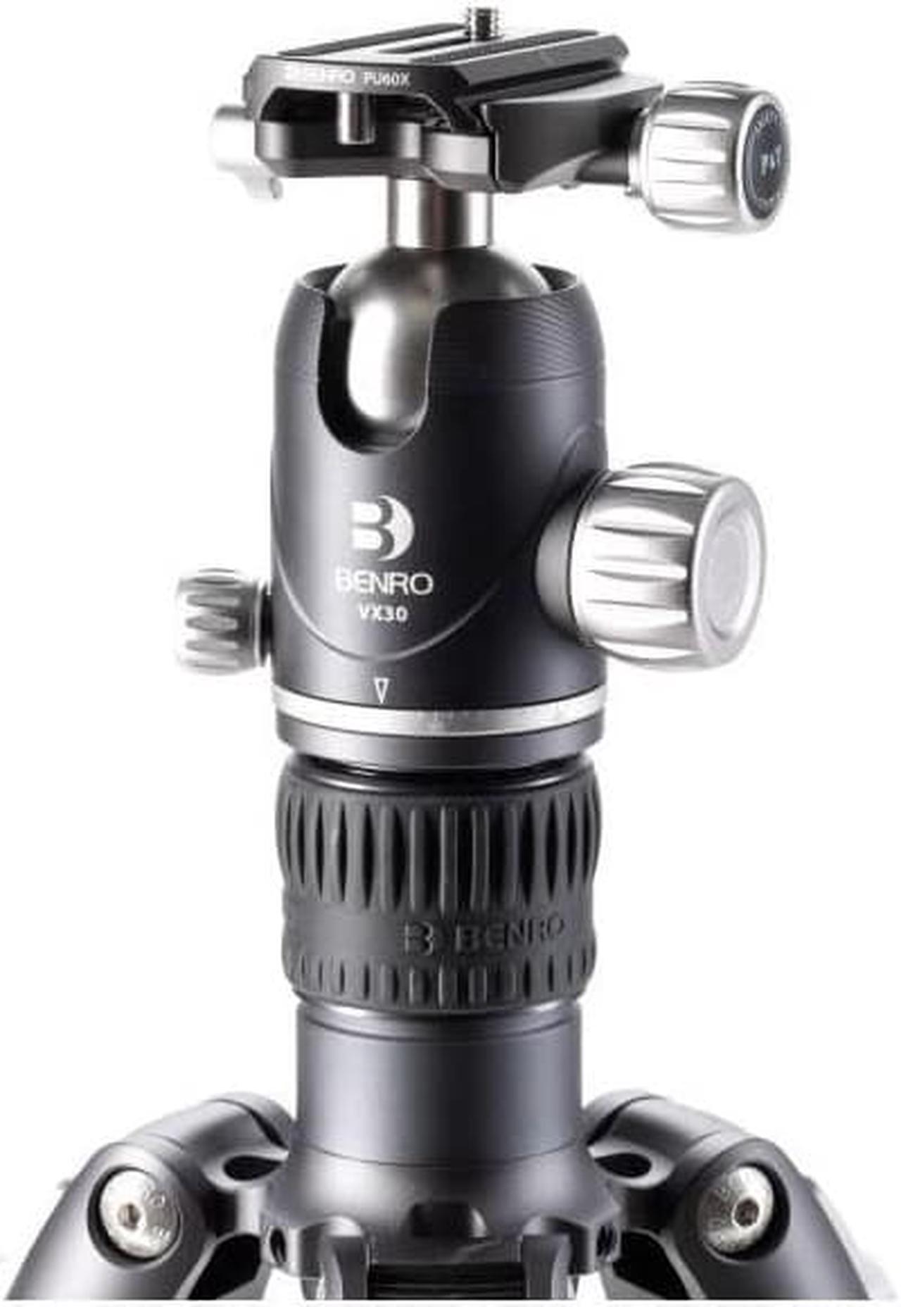 Alt view image 4 of 14 - Benro Rhino Carbon Fiber Three Series Travel Tripod with VX30 Head