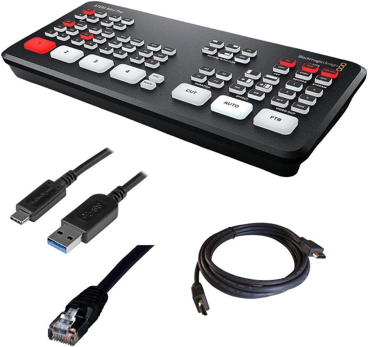 Main image of Blackmagic Design ATEM Mini Live Production Switcher Pro W/Atem mini Pro for PC