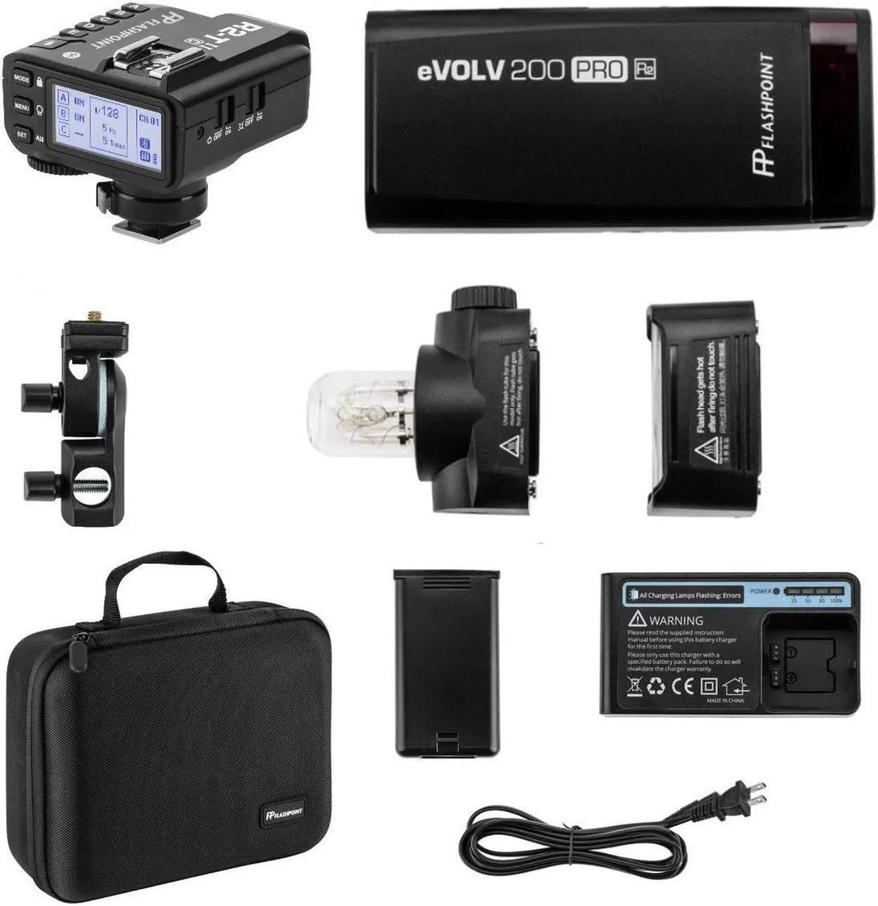 Main image of Flashpoint eVOLV 200 Pro - Godox AD200 Pro + R2 Mark II Trigger for Nikon