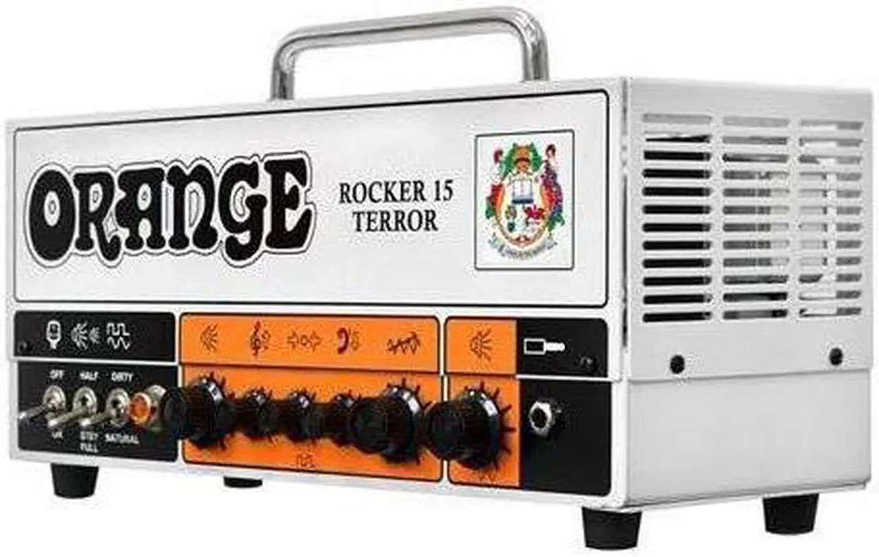 Alt view image 5 of 6 - Orange Amplifiers Rocker 15 Terror 15W Tube Guitar Amp Head White