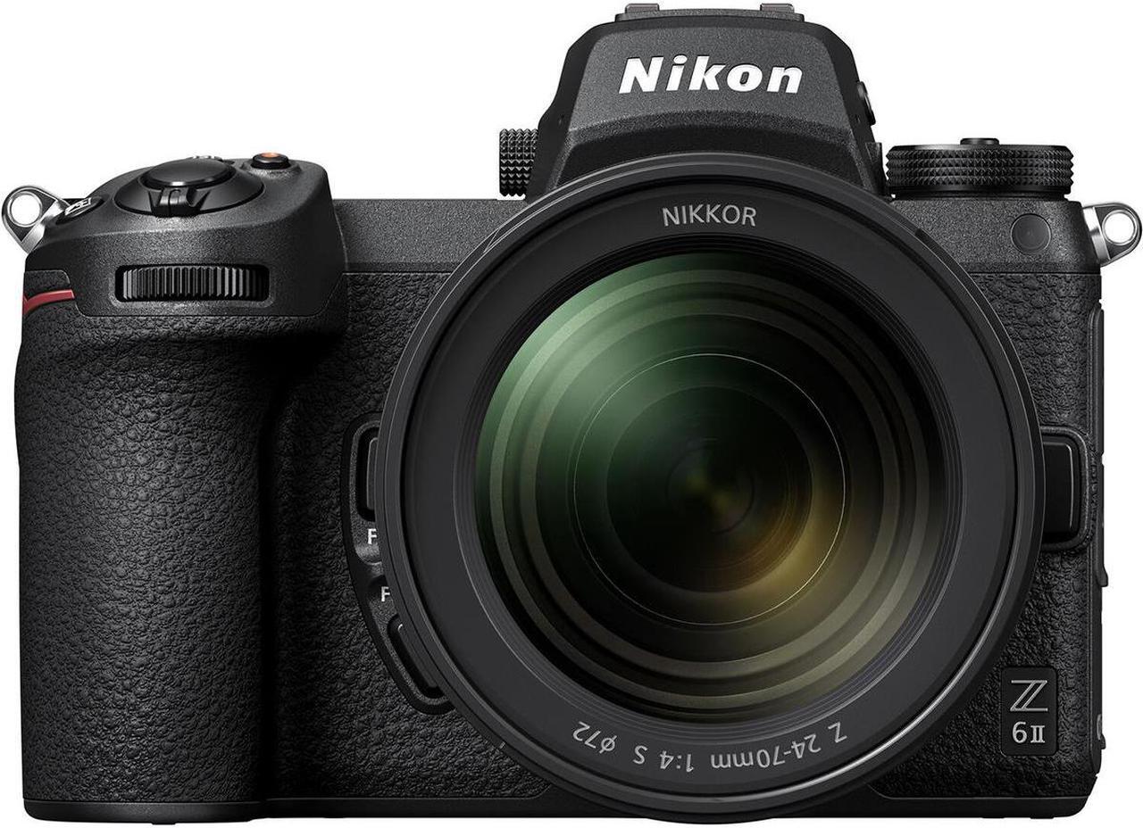 Alt view image 2 of 7 - Nikon Z 6II Mirrorless Camera with 24-70mm f/4 Lens with Battery Grip Kit