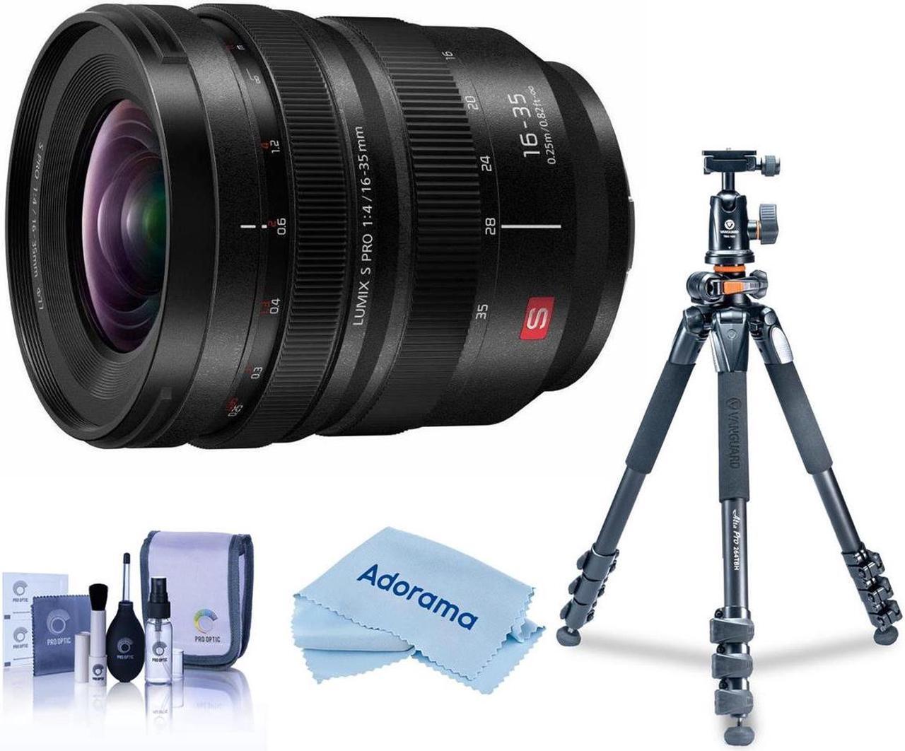Main image of Panasonic Lumix S PRO 16-35mm f/4 Lens for L Mount w/Alta Pro 264AT Tripod Kit
