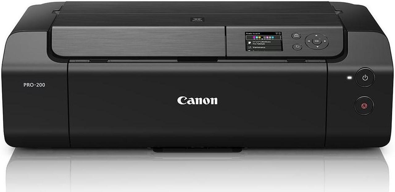Alt view image 2 of 20 - Canon PIXMA PRO-200 Wireless Professional Inkjet Photo Printer