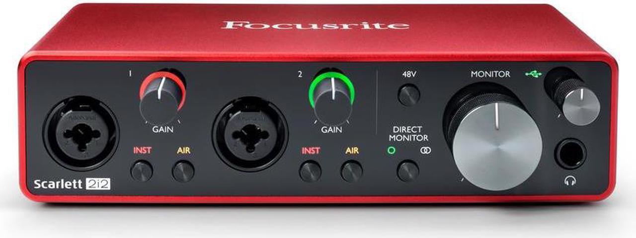 Alt view image 6 of 16 - Focusrite Scarlett 2i2 3rd Generation Audio Interface