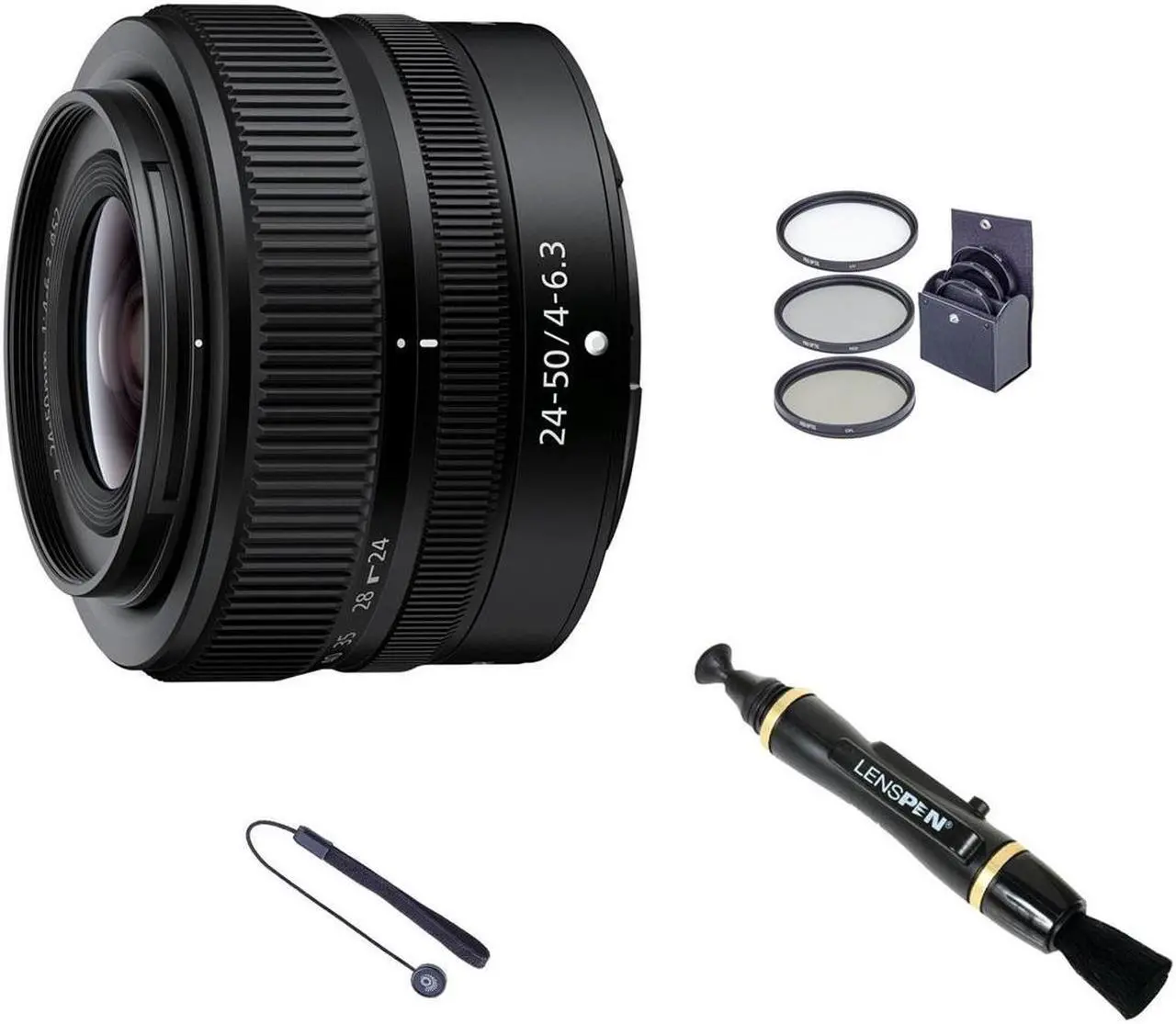 Main image of Nikon NIKKOR Z 24-50mm f/4-6.3 Zoom Lens - With Free Accessory Bundle #20096 A