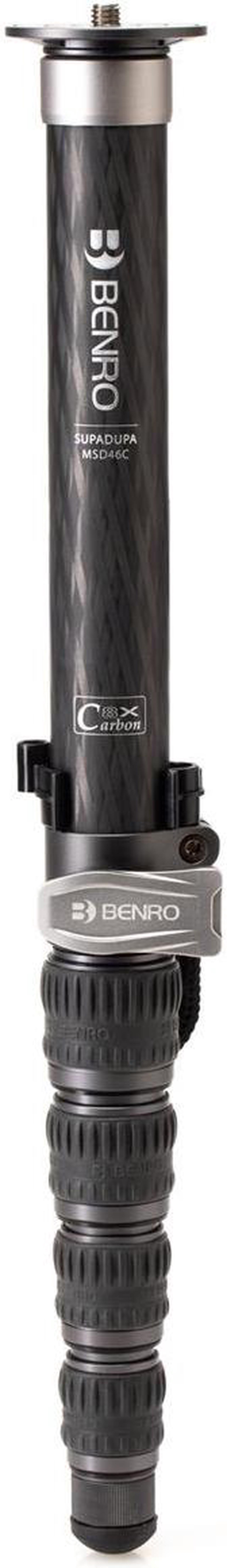 Main image of Benro MSD46C SupaDupa 6-Section Carbon Fiber Monopod, 72" Maximum Height