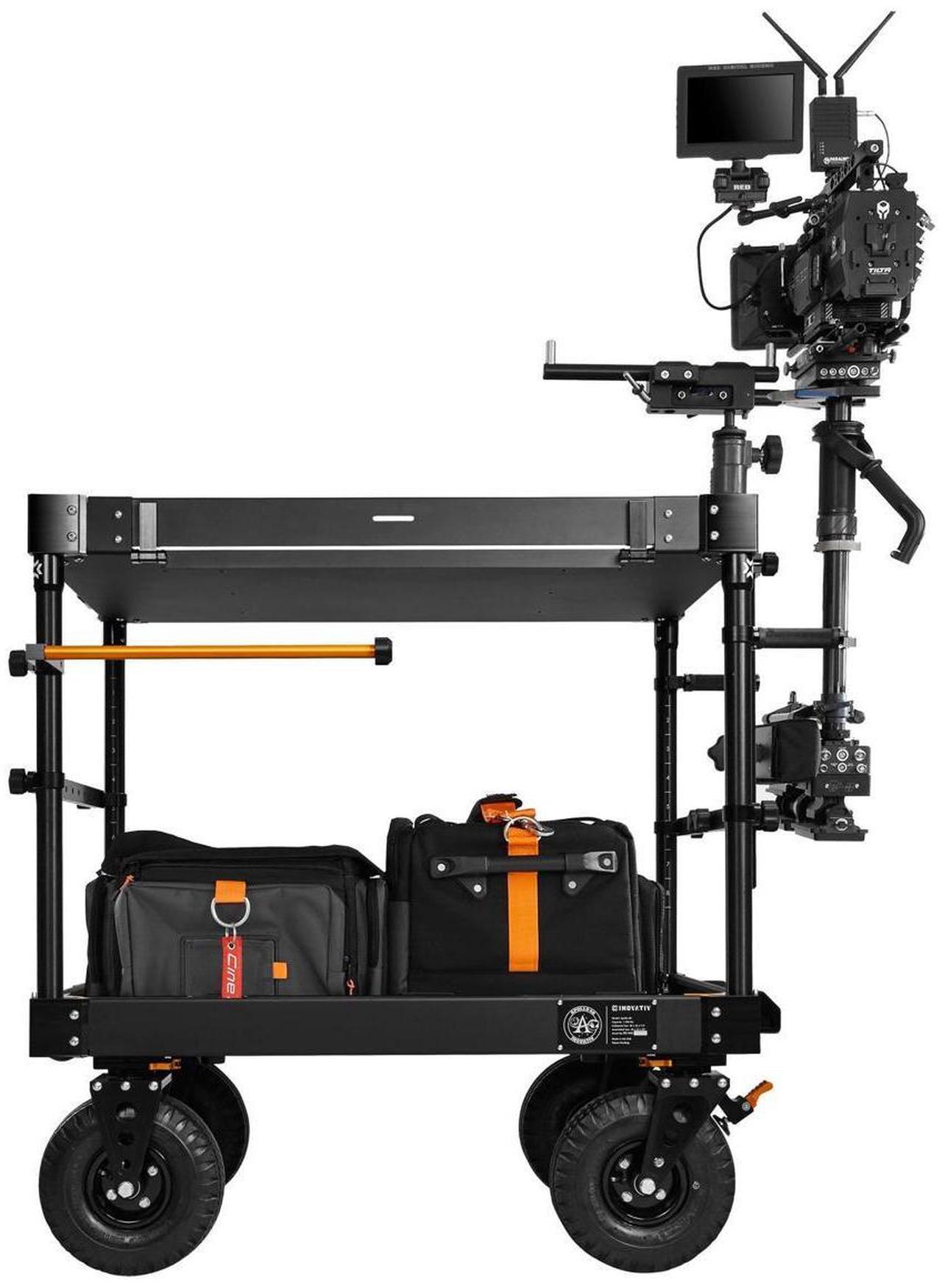 Alt view image 4 of 4 - Inovativ Apollo 40" Premium EVO Aluminum Wheel Cart, 1200 Lbs Capacity #AE-0040