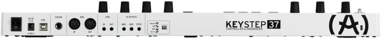 Alt view image 7 of 20 - Arturia KeyStep 37 MIDI Keyboard Controller and Sequencer