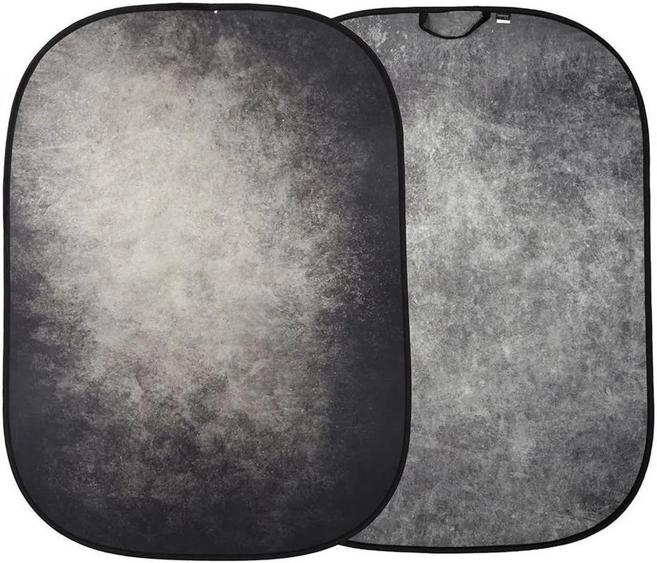 Main image of Manfrotto 5x7' Vintage Collapsible Background, Smoke/Concrete