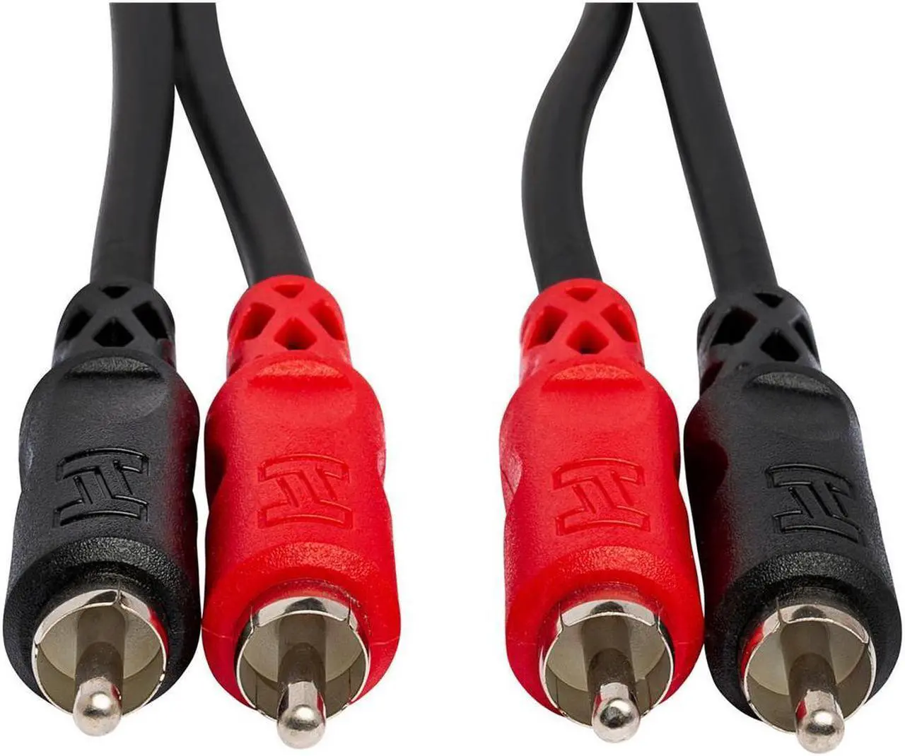 Alt view image 15 of 20 - Hosa CRA201 Dual RCA to Dual RCA Cable, 1 Meter (3.3 ft)