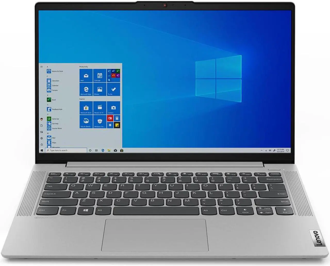 Alt view image 8 of 9 - Lenovo IdeaPad Flex 5 14" 2-in-1 Touchscreen Laptop Intel Core i3-1115G4 8GB RAM 256GB SSD Platinum Gray