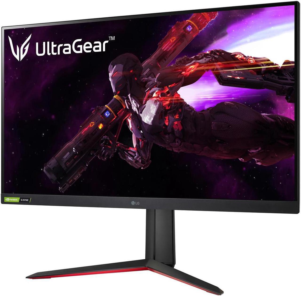 Alt view image 3 of 12 - LG UltraGear 32GP850-B 32" 2560 x 1440 (2K) QHD 1ms 165Hz (180Hz OC) Nano IPS HDMI DisplayPort USB 3.0 G-Sync Compatible FreeSync Premium VESA Tilt Pivot Height Adjust Gaming Monitor