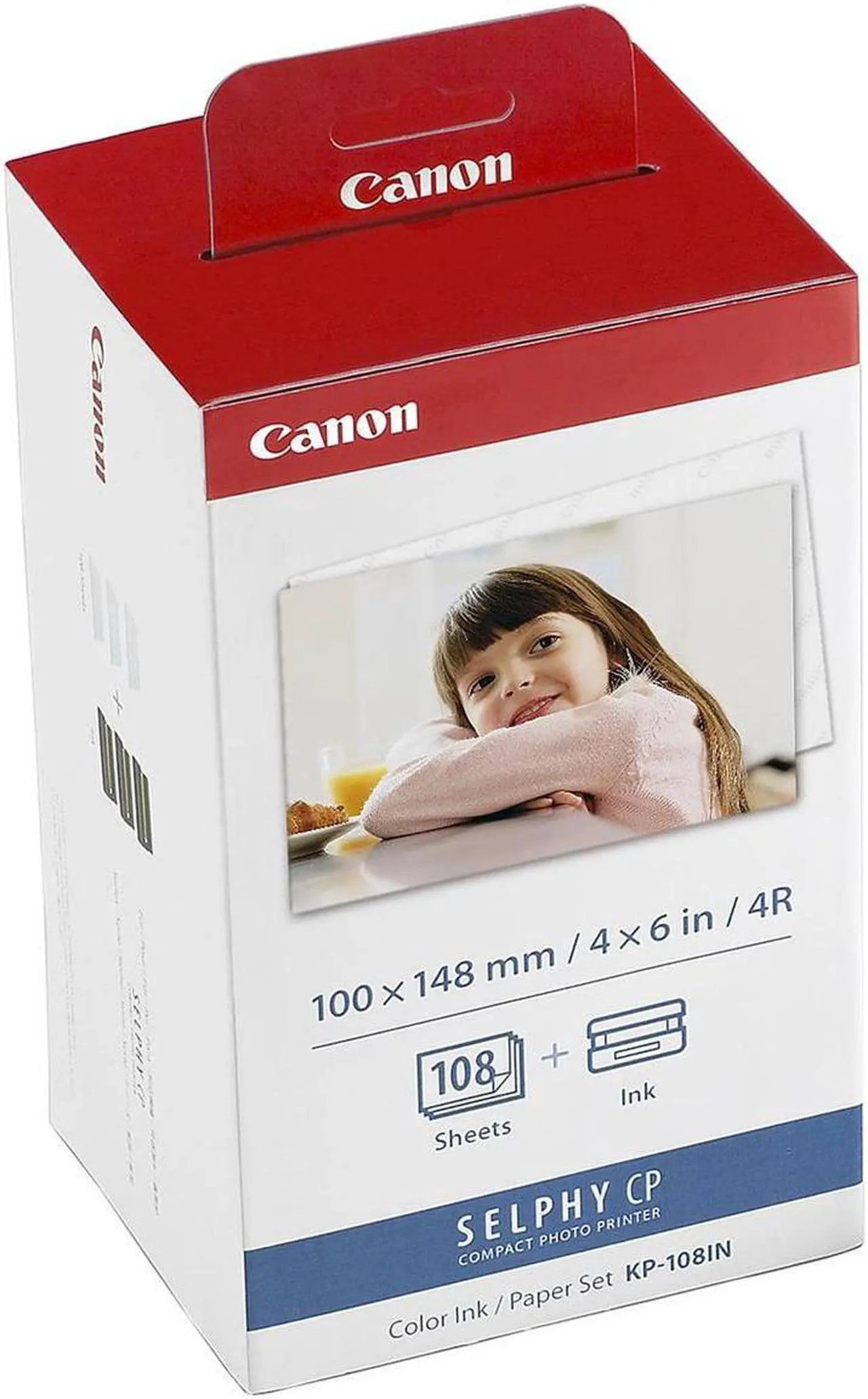 Alt view image 3 of 6 - Canon 3 Pack KP-108IN Color Ink And Paper Set #3115B001 3
