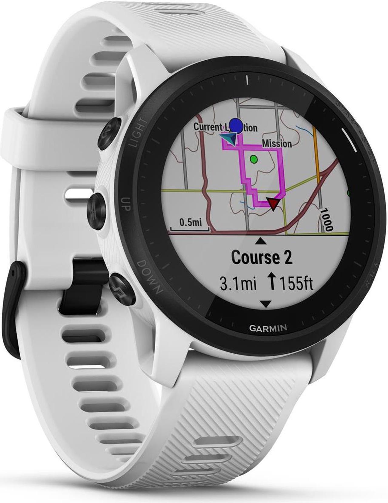 Alt view image 3 of 17 - Garmin Forerunner 945 LTE GPS Smartwatch, Whitestone #010-02383-01