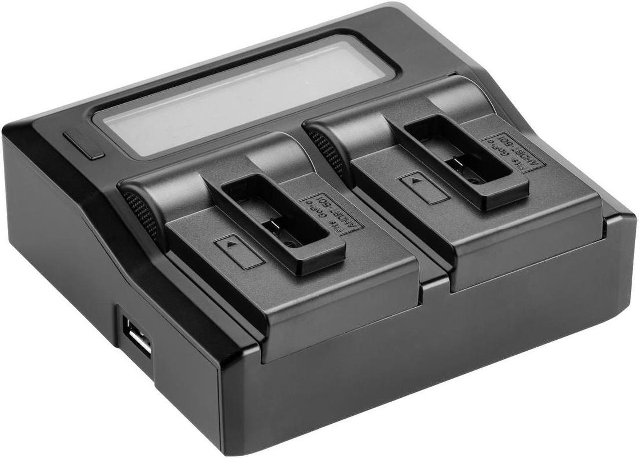 Alt view image 2 of 4 - Green Extreme Dual Smart Charger with LCD Screen for GoPro HERO 5 Black