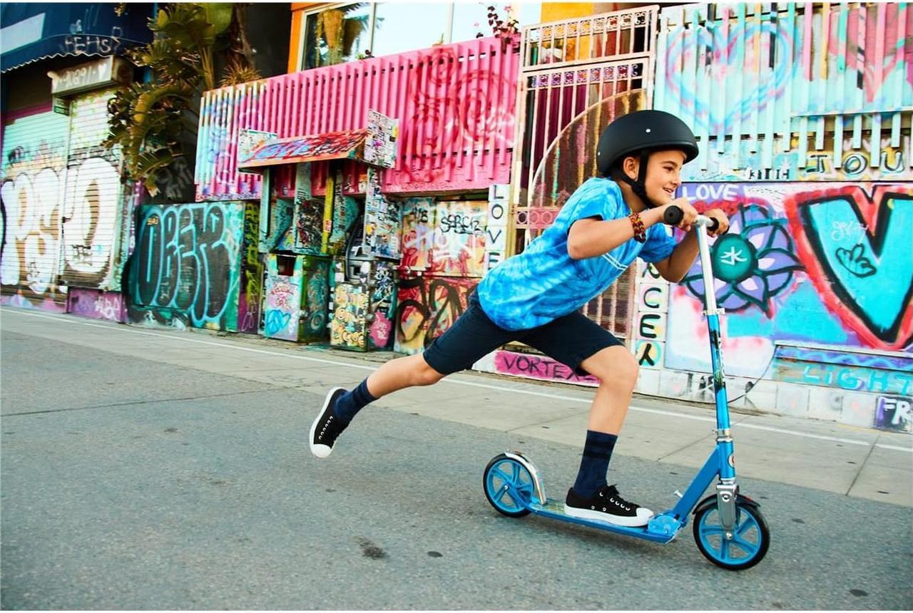 Alt view image 5 of 14 - Razor A5 Lux Scooter - Blue