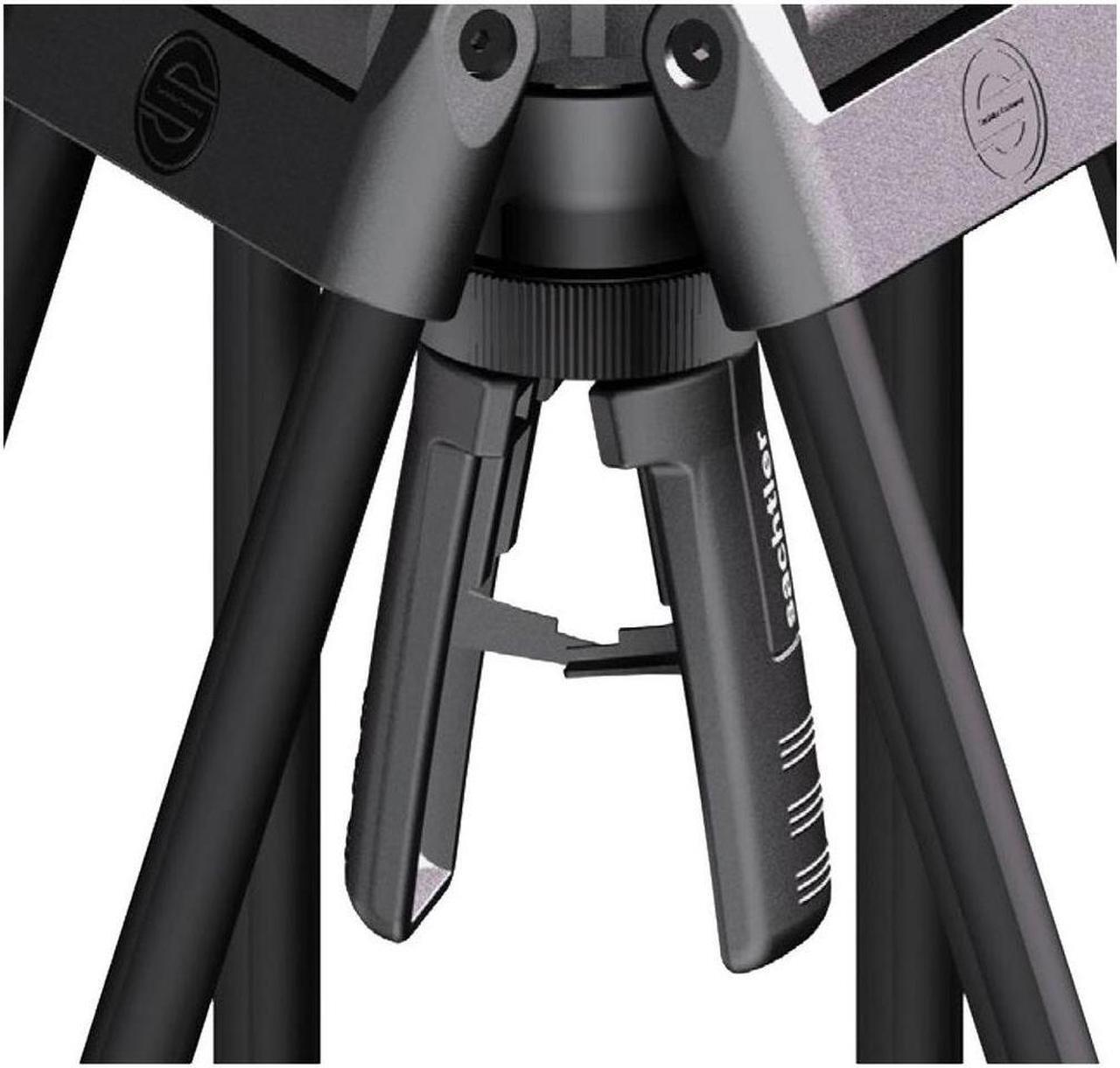 Alt view image 3 of 3 - Sachtler SpeedLevel Clamp for 100mm Fluid Heads #S2044-0001