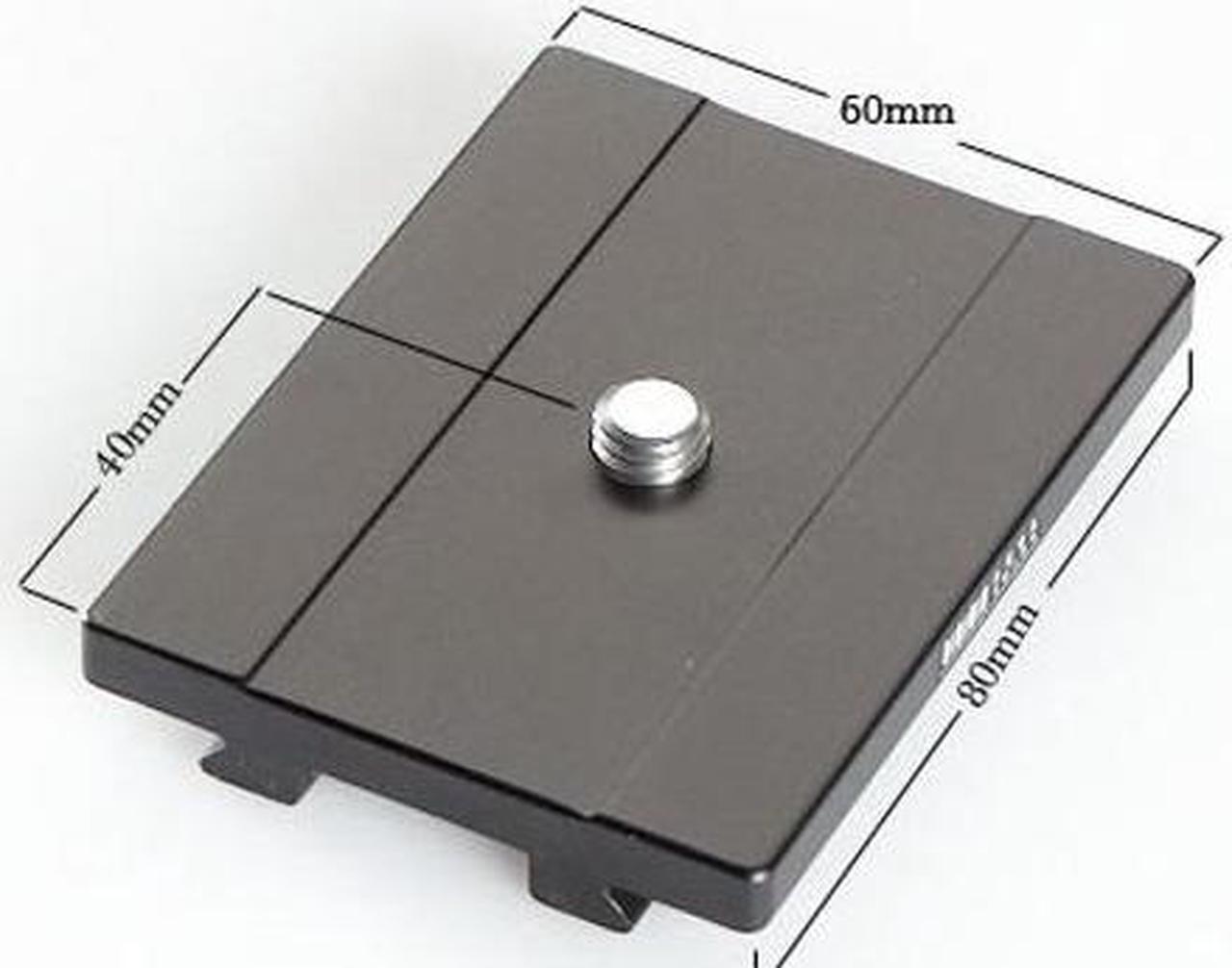 Alt view image 3 of 3 - Arca Swiss Quick Release Plate 3/8 inch Universal #802210