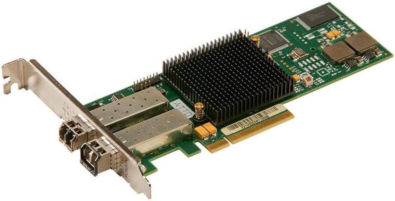 Alt view image 4 of 11 - ATTO Technology CTFC-322E-000 Celerity Fc-322E - Host Bus Adapter - Pcie 3.0 X8 - 32Gb Fibre Channel Gen 6 X 2