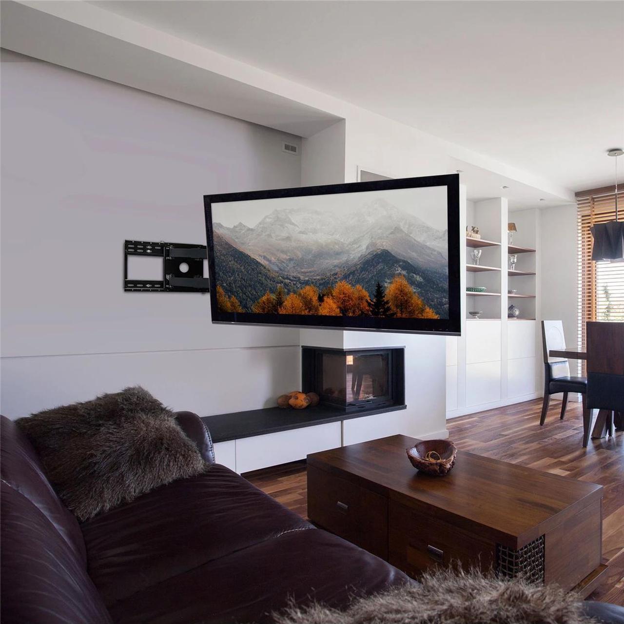 Alt view image 9 of 16 - Mount-It! Heavy Duty TV Wall Mount With Long Extension Arms | Fits 65-110 Inch TVs