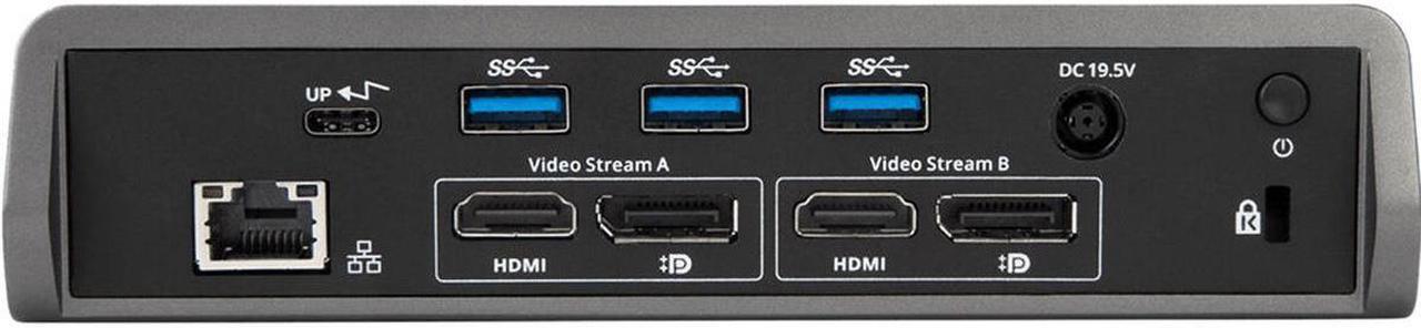 Alt view image 20 of 20 - Targus USB-C Universal DV4K Docking Station with Power - DOCK180USZ