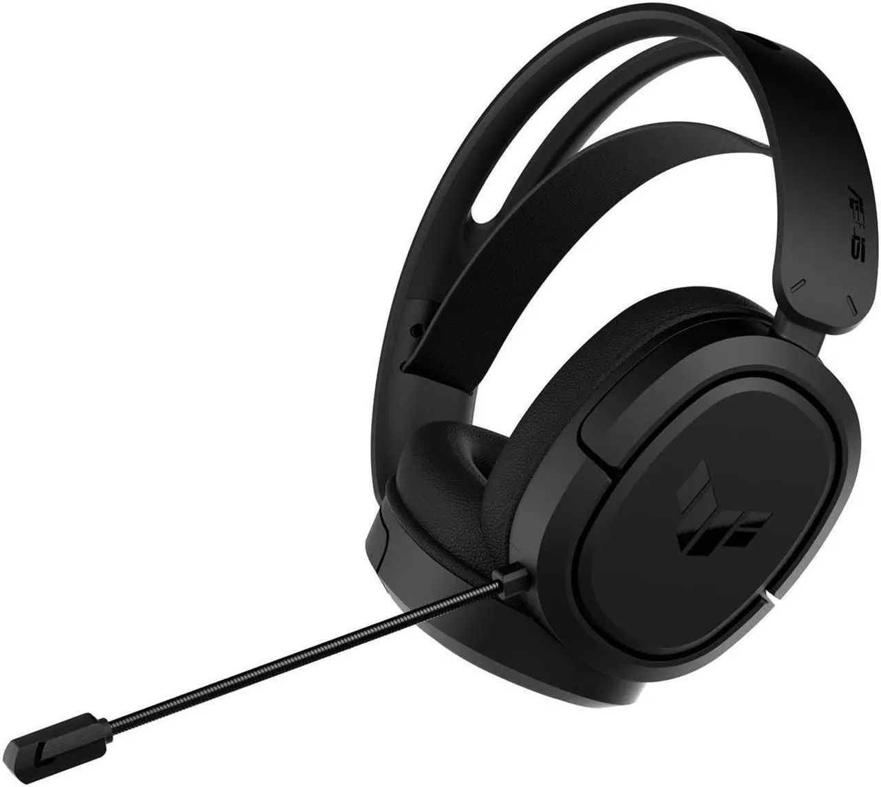 Alt view image 2 of 12 - ASUS TUF Gaming H1 Wireless Headset (Discord Certified Mic, 7.1 Surround Sound, 40mm Drivers, 2.4GHz, USB-C, Lightweight, 15 Hour Battery Life, For PC, Mac, Switch, Mobile Devices, PS4, PS5)- Black