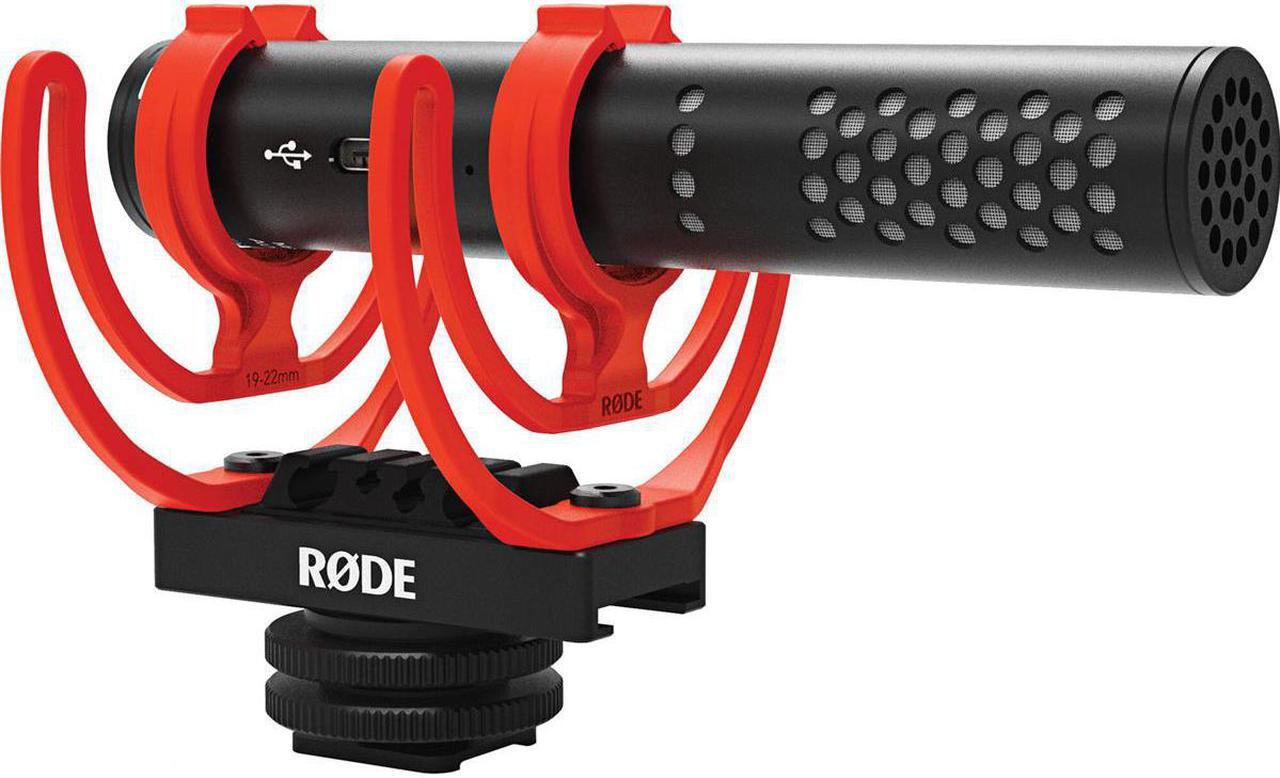 Alt view image 6 of 16 - Rode VideoMic GO II Ultracompact Analog/USB Camera-Mount Shotgun Microphone