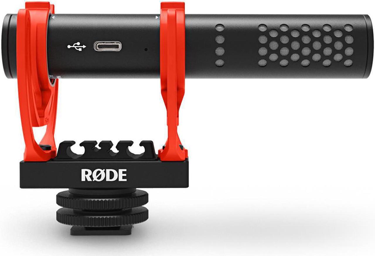 Alt view image 9 of 16 - Rode VideoMic GO II Ultracompact Analog/USB Camera-Mount Shotgun Microphone