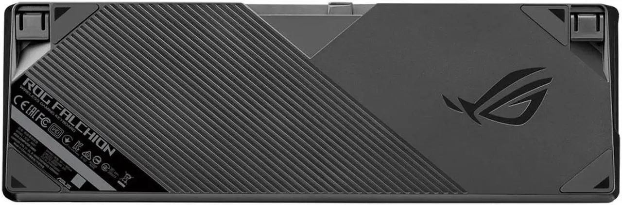 Alt view image 12 of 12 - ASUS ROG Falchion NX 65% Wireless RGB Gaming Mechanical Keyboard | ROG NX Brown Tactile Switches, PBT Doubleshot Keycaps, Wired / 2.4G Hz, Touch Panel, Keyboard Cover Case, Macro Support