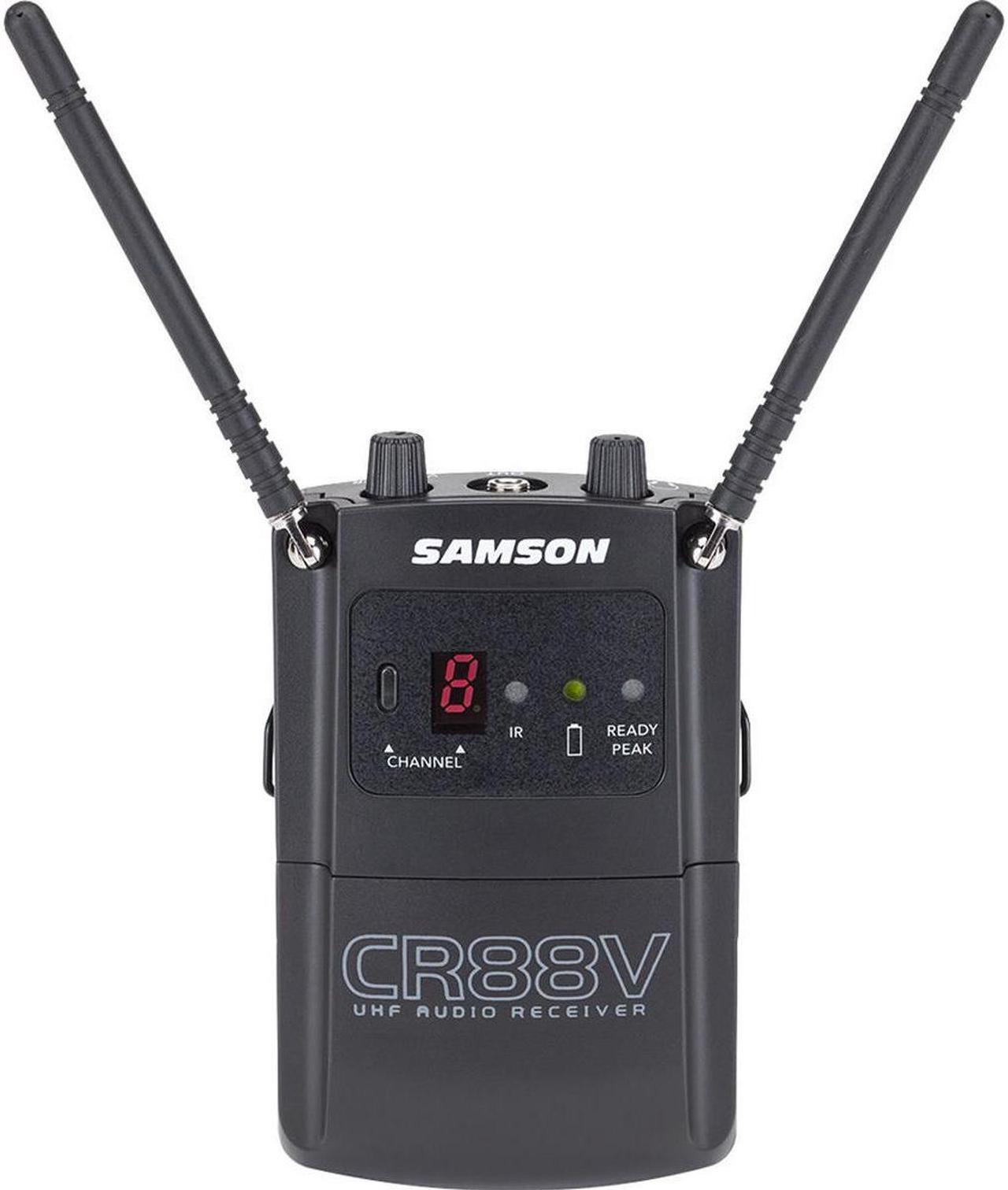 Alt view image 2 of 6 - Samson Concert 88 UHF Camera Wireless Handheld Microphone System #SWC88XVHQ8-D