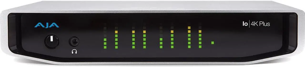 Alt view image 2 of 3 - AJA Io 4K Plus Professional Video I/O with Thunderbolt 3 Performance
