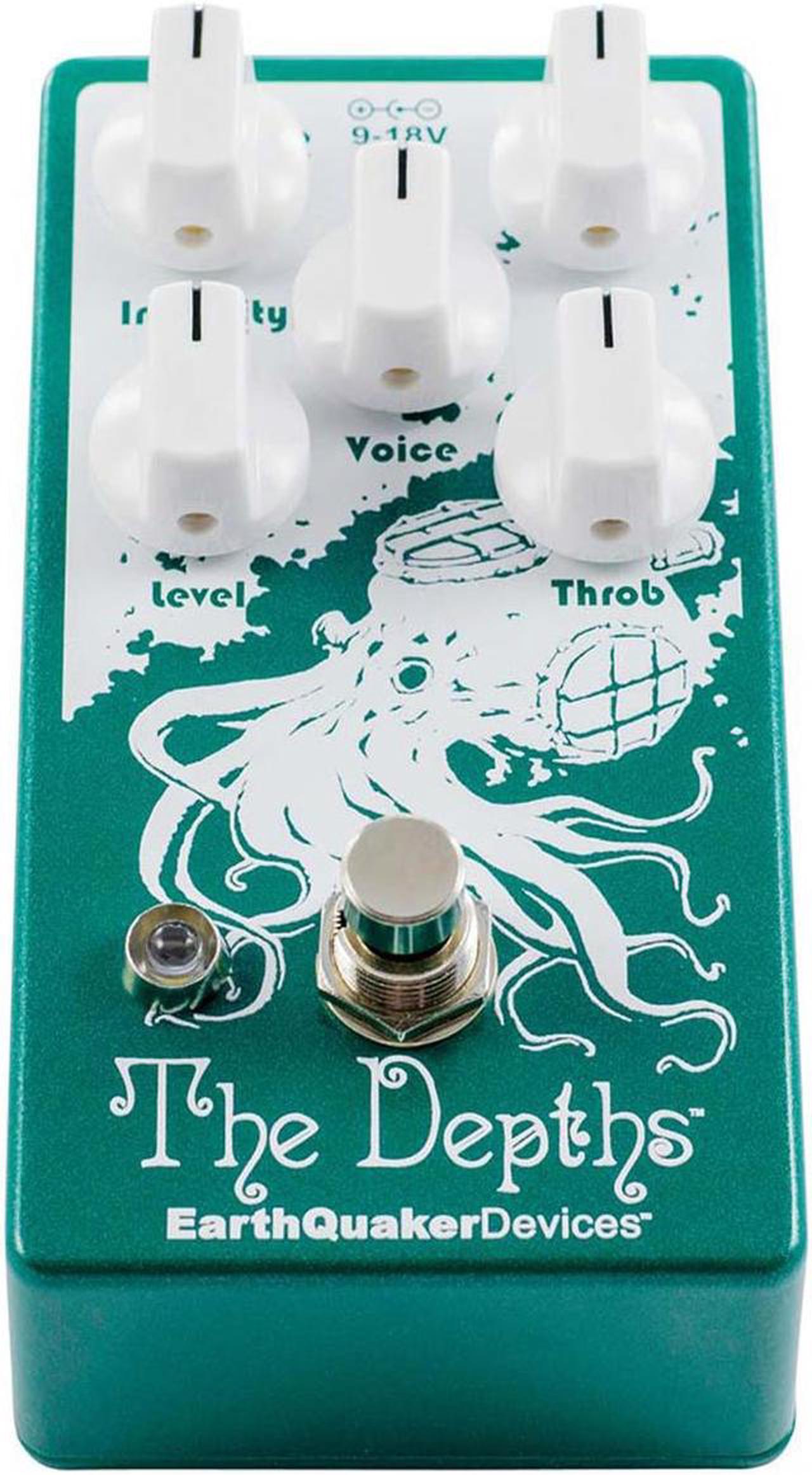 Alt view image 16 of 19 - EarthQuaker Devices The Depths V2 Optical Vibe Effects Pedal