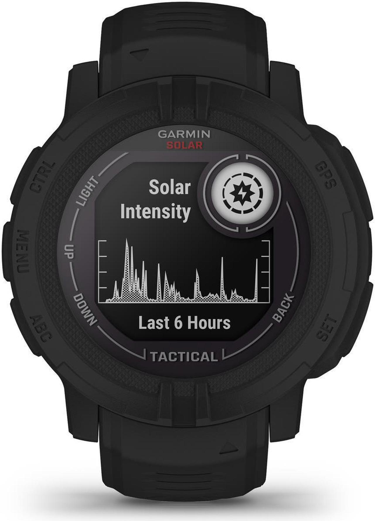 Alt view image 2 of 15 - Garmin Instinct 2 Solar - Tactical Edition, Black | Smart Watch 010-02627-13