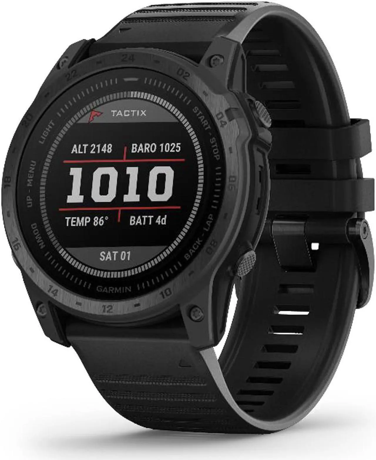 Main image of Garmin Tactix 7 Standard Edition Premium Tactical GPS Smartwatch w/Silicone Band