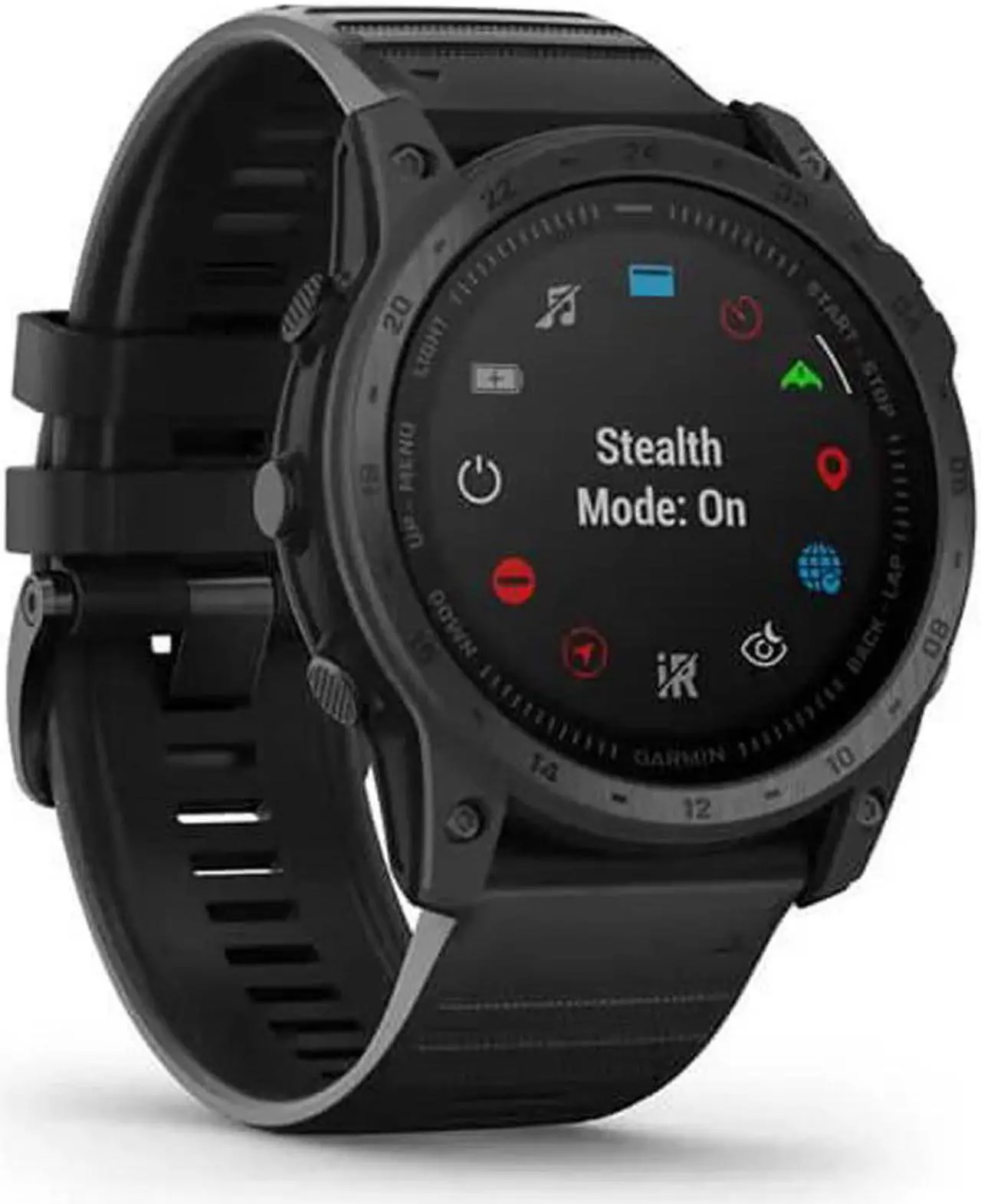 Alt view image 6 of 15 - Garmin Tactix 7 Standard Edition Premium Tactical GPS Smartwatch w/Silicone Band