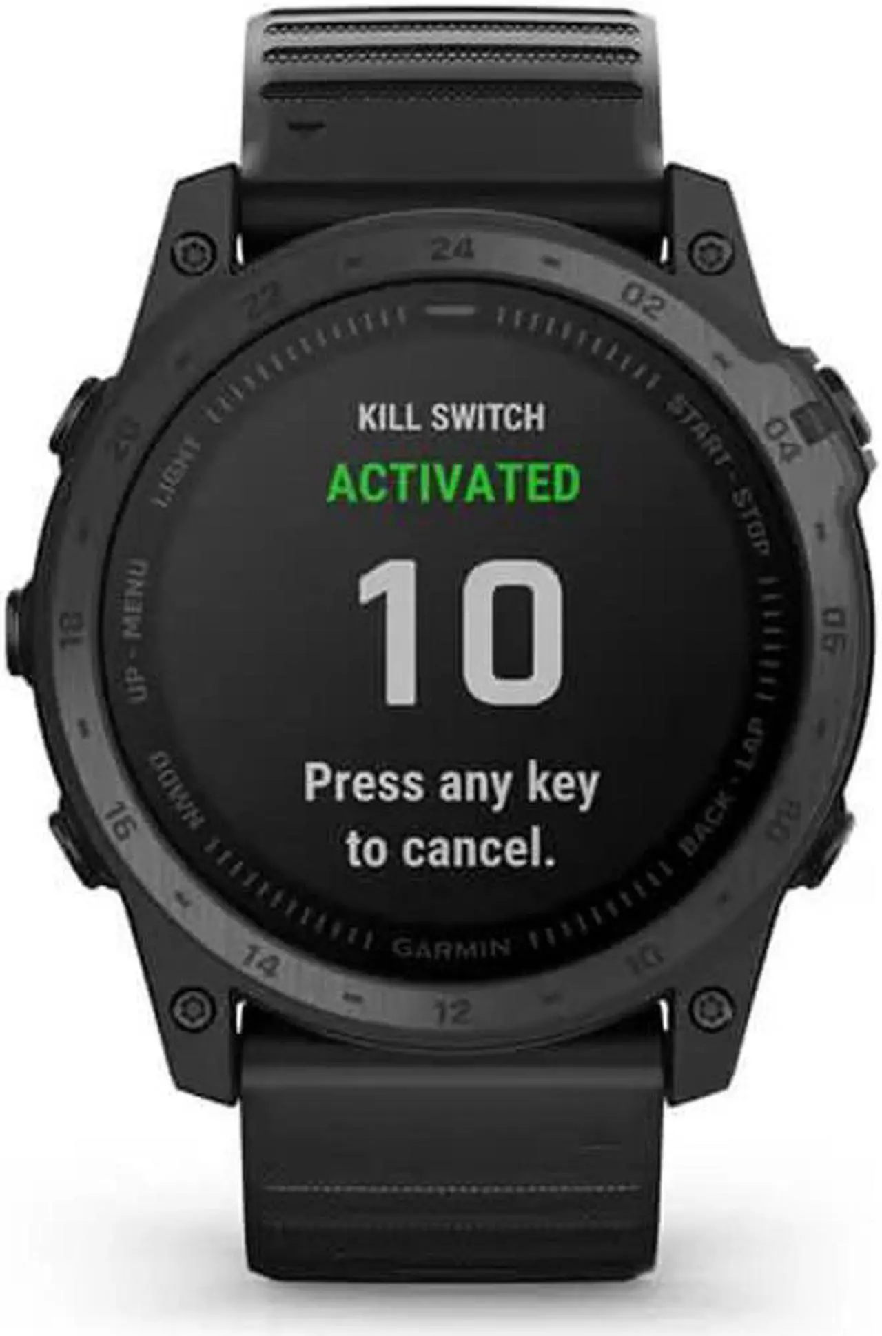 Alt view image 7 of 15 - Garmin Tactix 7 Standard Edition Premium Tactical GPS Smartwatch w/Silicone Band