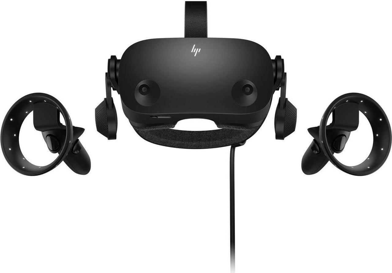 Alt view image 11 of 20 - HP Reverb G2 VR Headset with Controller, Adjustable Lenses & Speakers from Valve, 2160 x 2160 LCD Panels, for Gaming, Ergonomic Design, 4 Cameras, Compatible with SteamVR & Windows Mixed Reality