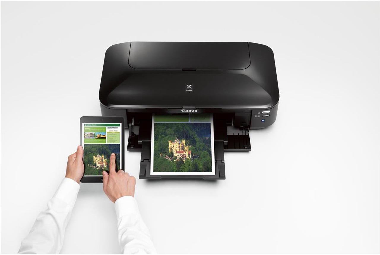 Alt view image 7 of 7 - Canon Pixma iX6820 Wireless Inkjet Business Printer, w/CLI-251 4 Ink Combo Pack