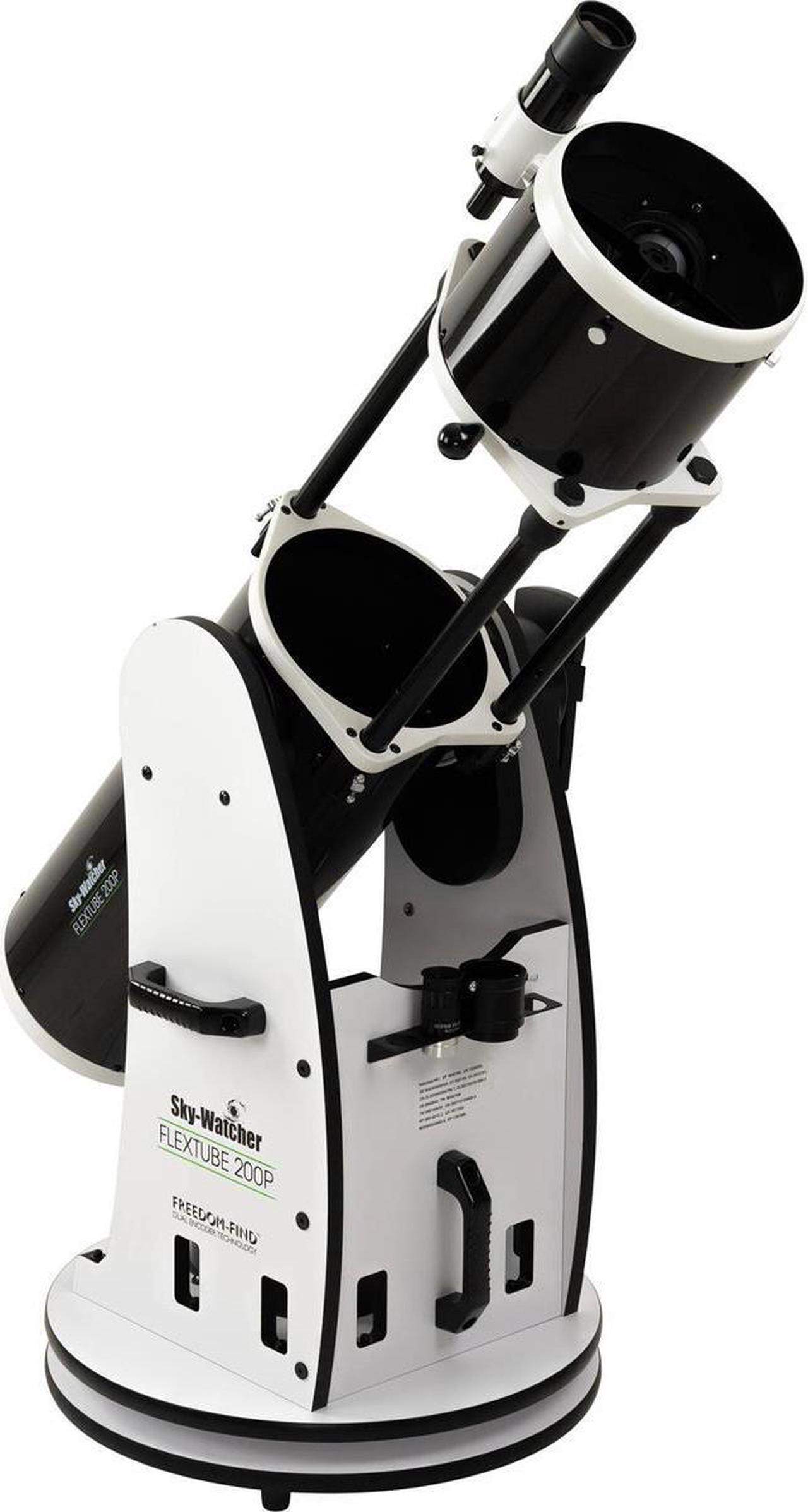Alt view image 2 of 2 - skywatcher s11800 goto collapsible dobsonian 8-inch (white)
