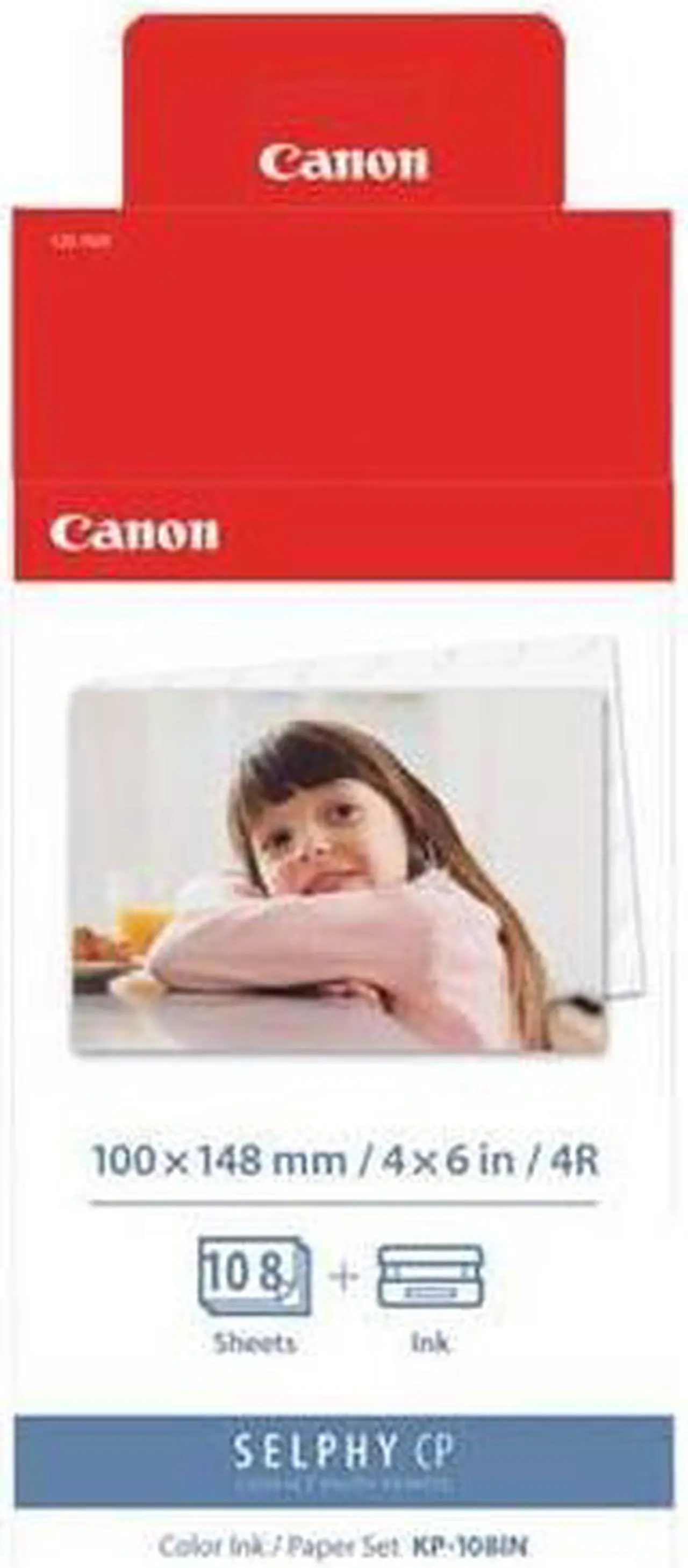 Alt view image 2 of 6 - Canon 3 Pack KP-108IN Color Ink And Paper Set #3115B001 3