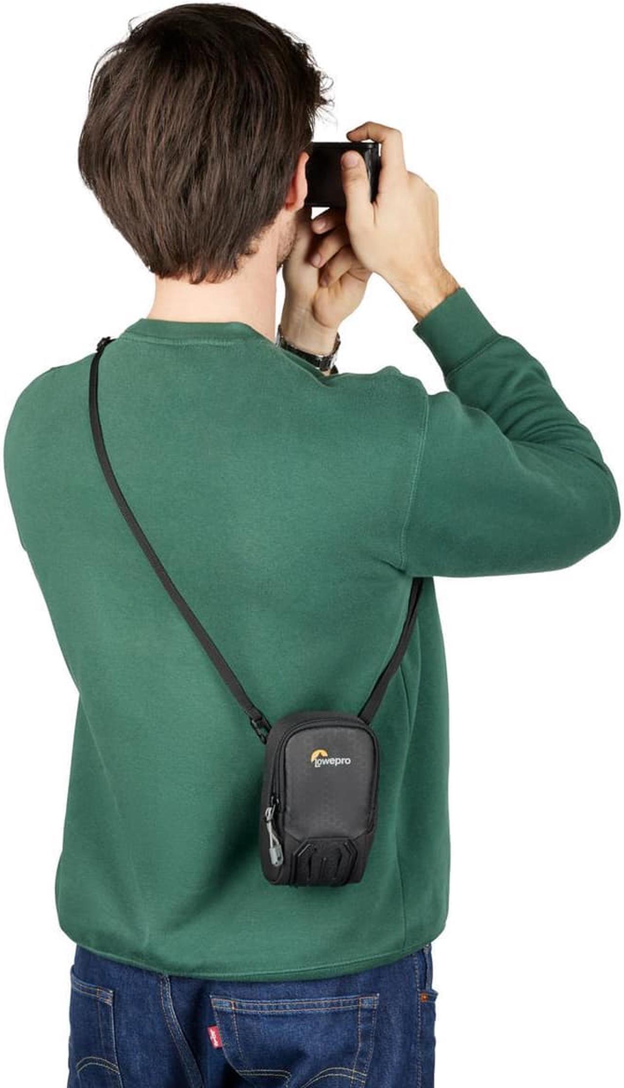 Alt view image 5 of 6 - Lowepro Adventura CS 20 III Camera Waist Bag, Black #LP37449