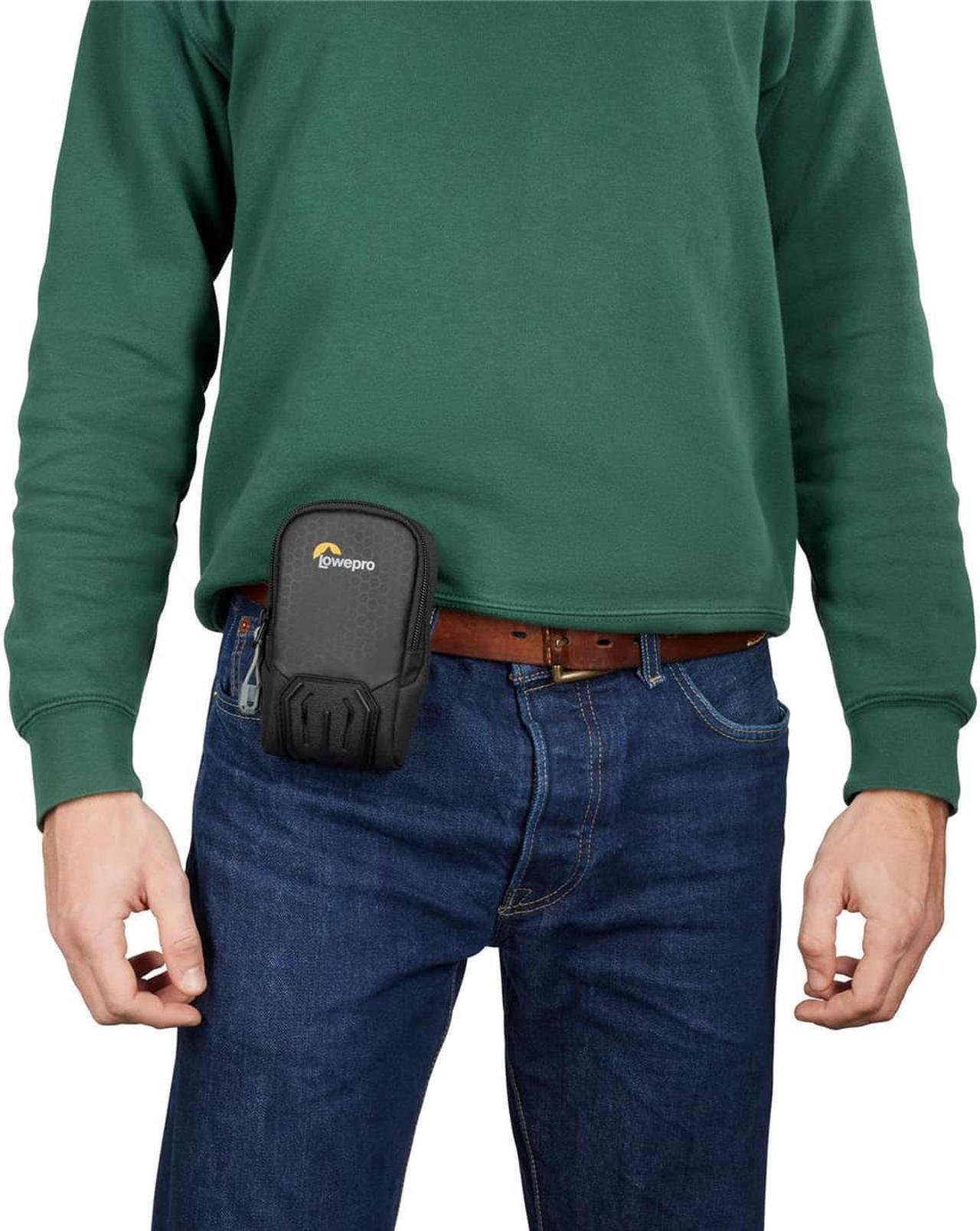 Alt view image 6 of 6 - Lowepro Adventura CS 20 III Camera Waist Bag, Black #LP37449
