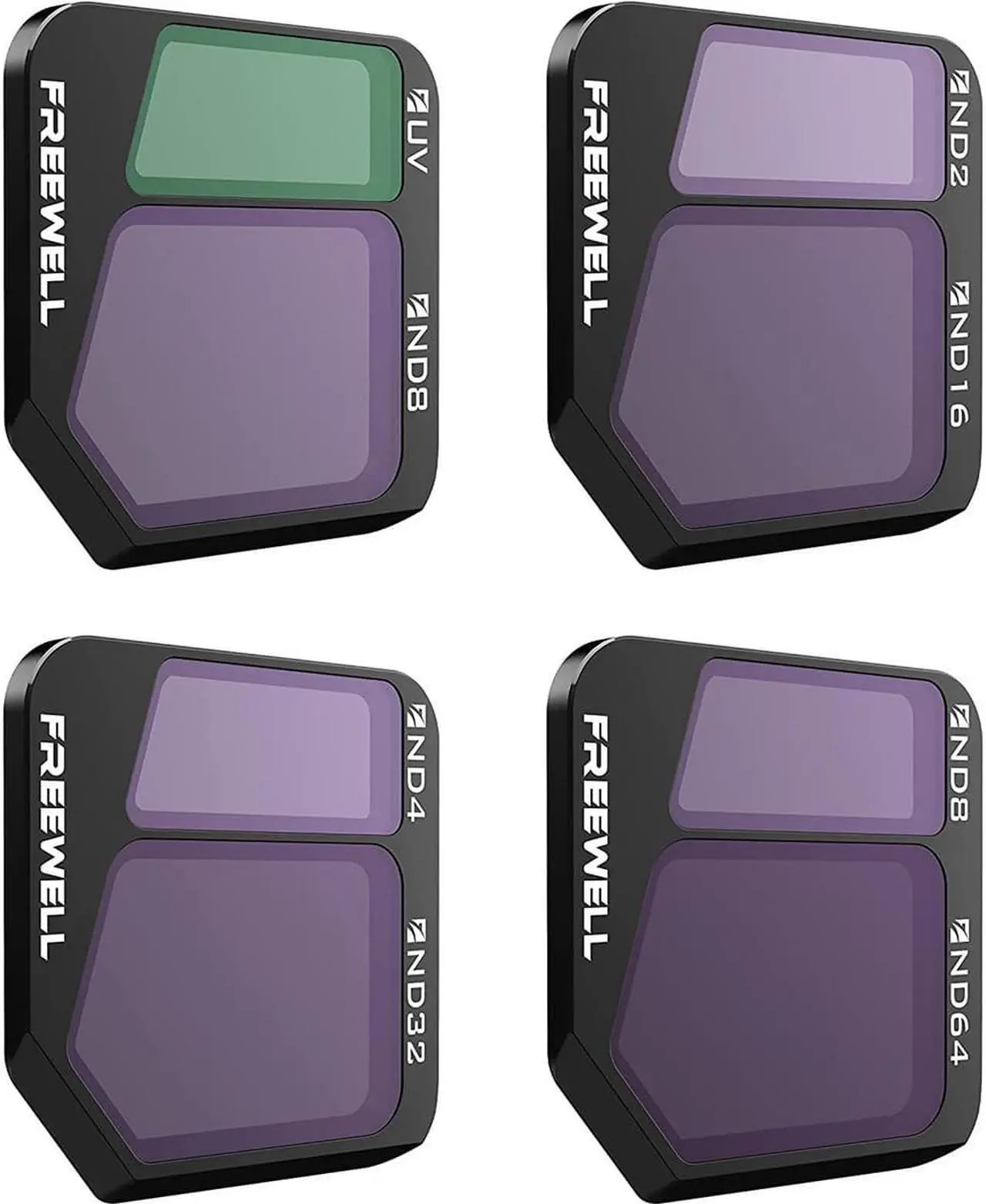 Main image of Freewell Split NDÂ Filter Kit for DJI Mavic 3/Mavic 3 Cine Drone, 4-Pack