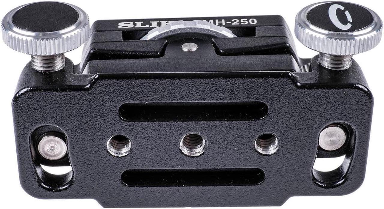 Alt view image 5 of 8 - slik smh-250 micro movement adjust tripod head, black (618-804)
