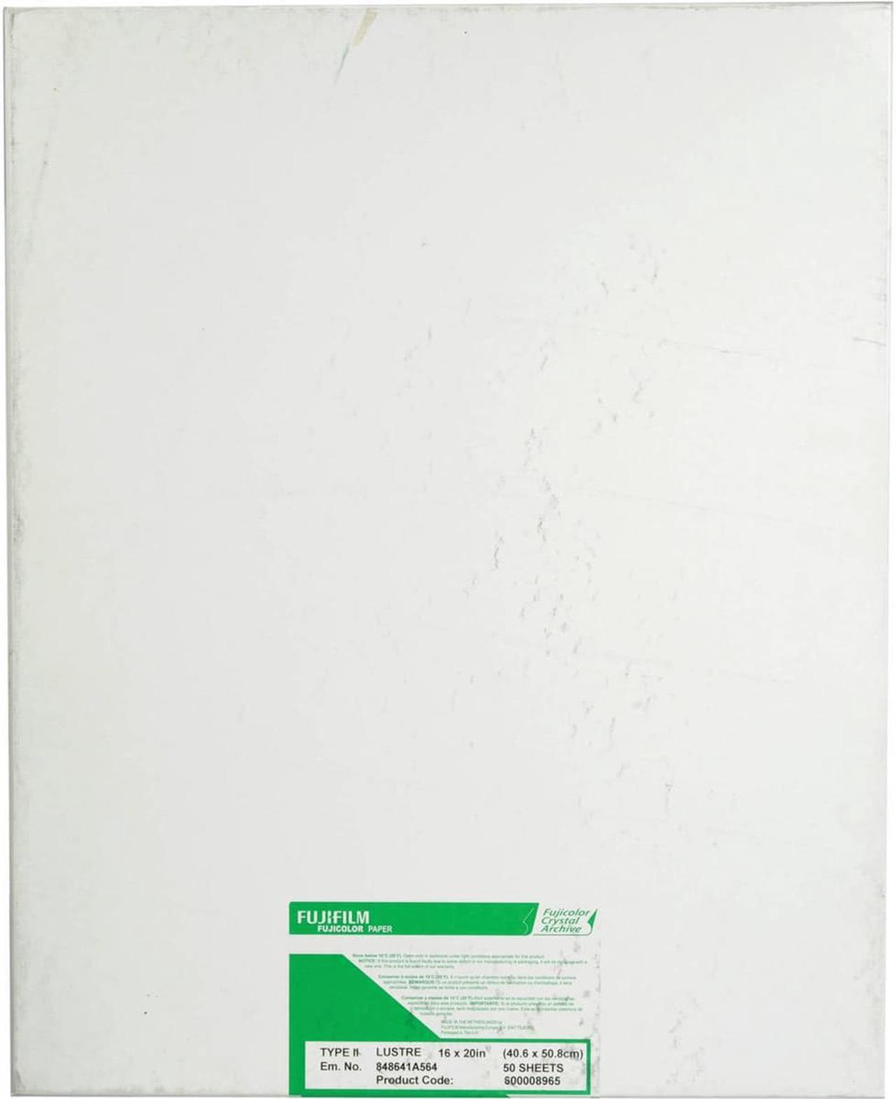 Main image of Fujifilm 16x20" Fujicolor Crystal Archive Type II Lustre Paper, 50 Sheets