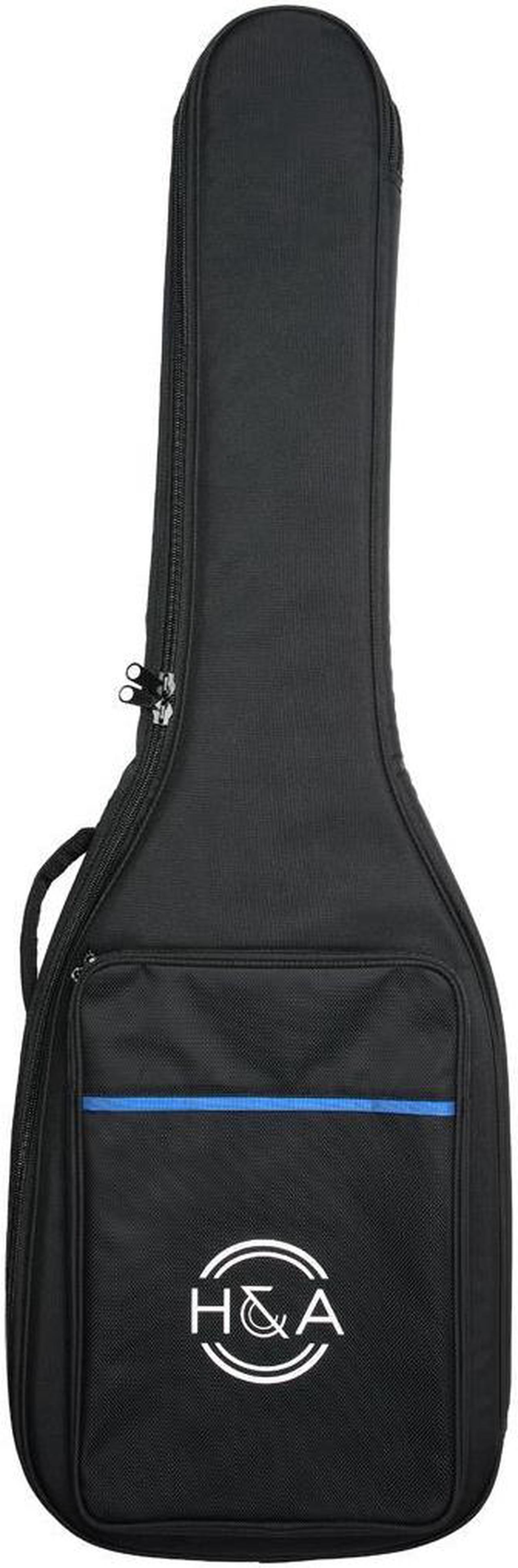 Alt view image 4 of 7 - H&A Deluxe Gig Bag for Bass Guitars #HABGB2
